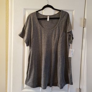 Lularoe 3XL Grey Classic T NWT